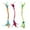 Multicolor-3PC, variant on Cat Toys for Indoor Cats, Interactive Toys for Cats, Durable Cat Chew Rope Toy – Elastic Teaser for Active Play & Hunting Training(1pc)