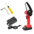 thumbnail image 1 of Mini motosierra eléctrica inalámbrica recargable, sierra para carpintería, sierra eléctrica con una sola mano, 1 of 4