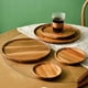thumbnail image 3 of Toystoory Placa de madera duradera y fiable de madera de bambú, color amarillo, estilo rústico, compacto Cocina y Comedor Madera 29cm, 3 of 6