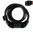 thumbnail image 1 of MKHSQHDG Today's Deals Lock Electric Vehicle Five Digit Password Lock Mountain Bike Bar Wire Ring Lock Riding Equipment, 1 of 8