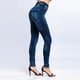 thumbnail image 4 of Gibobby Leggings deportivos Mallas para mujer, mallas vaqueras elásticas, mallas térmicas con estampado para rayas, mallas vaqueras para imitación, pantalones para senpararismo, trajes（Azul， S), 4 of 5