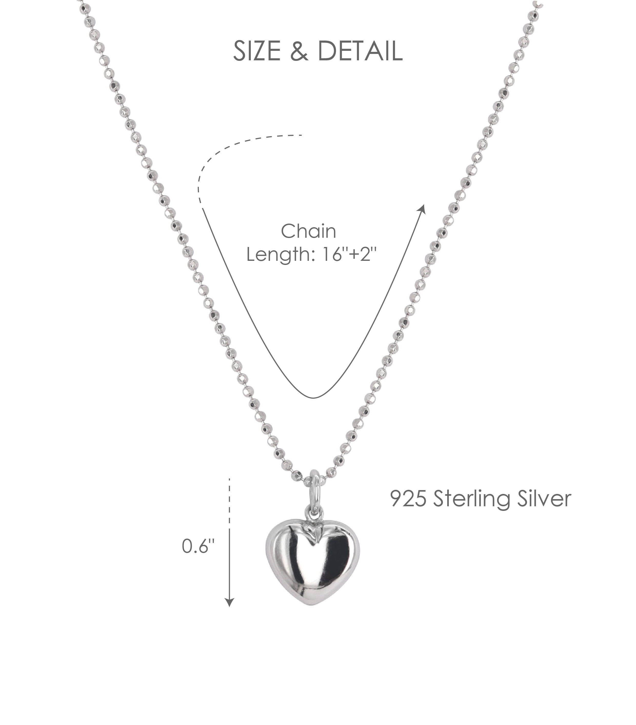 ★ROSEMONT★ Silver Heart Beads Necklace RC24B12A il_fullxfull.6499860201_oequ.jpg