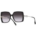 thumbnail image 5 of BURBERRY BE 4332 30018G Sunglasses Black Frame Grey Gradient Lenses 57mm, 5 of 5