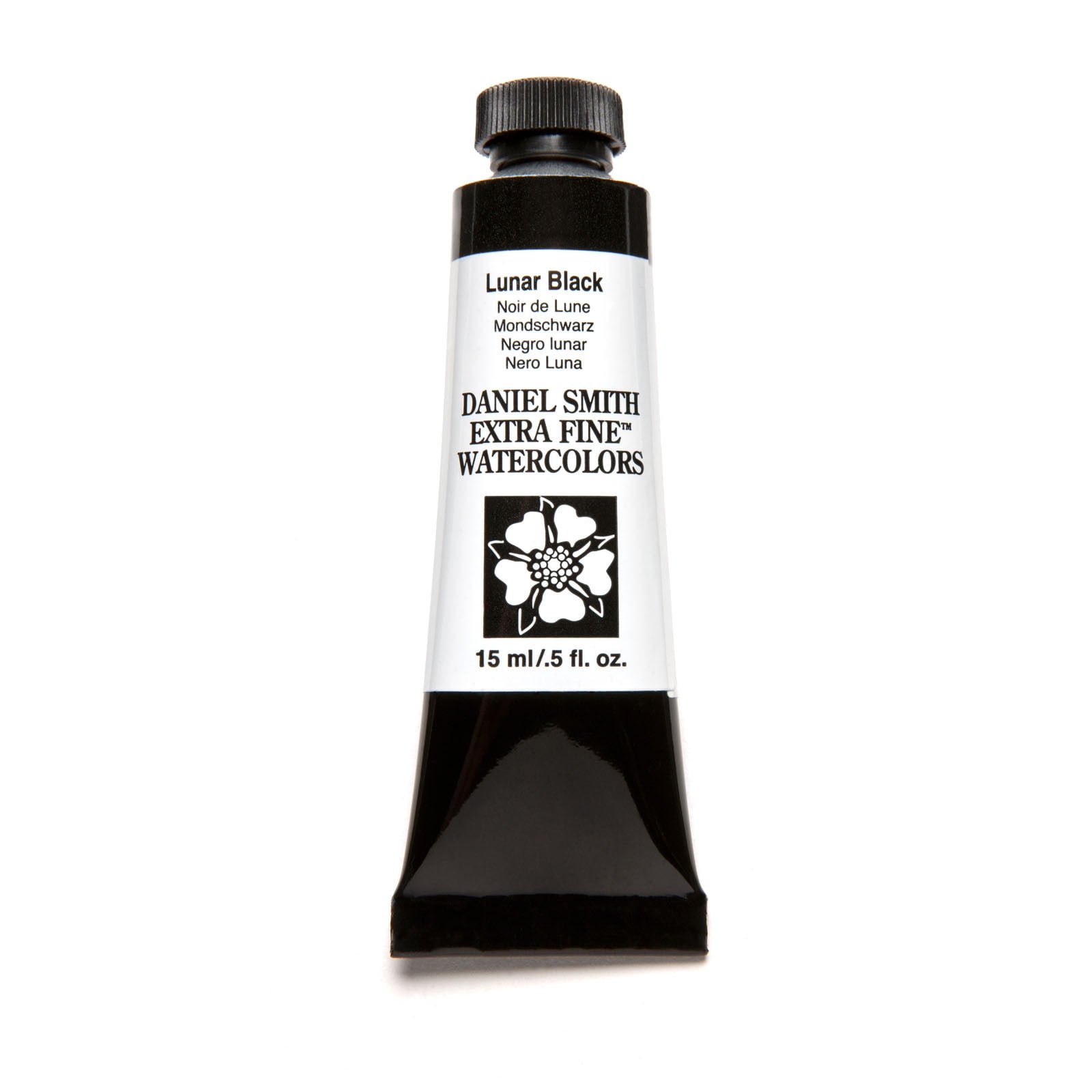 Daniel Smith Extra Fine Watercolor, 15 ml, Lunar Black