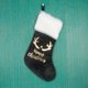 thumbnail image 1 of Xiao Hua Medias navideñas, paquete de 2, medias navideñas familiares personalizadas con piel sintética, lentejuelas grandes doradas y negras para decoraciones de fiestas navideñas, B, 1 of 1