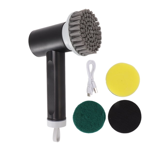 Cepillo de limpieza giratorio eléctrico, depurador giratorio eléctrico, depurador giratorio inalámbrico recargable, depurador giratorio eléctrico, máxima comodidad