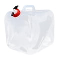thumbnail image 1 of Cubo de agua plegable de 20L, contenedor de almacenamiento de agua portátil de gran capacidad para acampar, cubo de agua plegable, 1 of 14