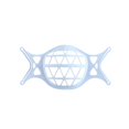 thumbnail image 2 of Silicone Mask Bracket Inner Frame for Cloth Mask More Space Reusable White, 2 of 8