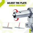 thumbnail image 3 of Yiwa 48 Inch Aluminum Bull Float Kit, Concrete Float Tool with 4 Extension Handles and Adjustable Bracket**, 3 of 7