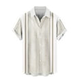 thumbnail image 4 of Mens Button Up Shirts Summer Casual Outdoor Work Shirts Loose Fit Short Sleeve Shirt, 4 of 5