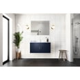 thumbnail image 4 of Navy Blue 36 In. Bath Vanity With Included Led Mirror - Spacious Storage Compartment Ready To Install And X 22 Abundant Effortless Installation Procedure, 4 of 5