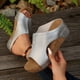 thumbnail image 5 of MKLEKYY Sandalias Flexibles de Cuña para Mujer, Sandalias de Plataforma Con Cuña y Punta Abierta, Zapatos Informales Elegantes de Verano para Mujer, 5 of 5