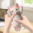thumbnail image 5 of OEFNTAC Toddler Toys Toy Simulation Cute Cats Plush Toy Stress Relieving Toy Ideal Christmas Gifts for Girls, 5 of 6