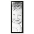 thumbnail image 2 of ArtToFrames 17" x 48" Honors Black with Silver Picture Frame, 17x48 inch Black Wood Poster Frame (WOM-5157), 2 of 7