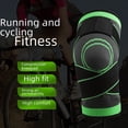 thumbnail image 5 of Rodilleras con cordones para deportes de presión, fitness, para hombre, para correr, montañismo, baloncesto, cálidas, de nailon, 5 of 5