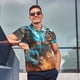 thumbnail image 4 of Fotbe Blue Dragon And White Tiger Camiseta Polo de Golf para Hombre con Estampado – Camisa Deportiva Transpirable con Cuello Abotonado-Large, 4 of 6