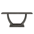 thumbnail image 3 of GVN Console Table, Entryway Table, 63" Farmhouse Console Table, 2-Tier Entryway Sofa Table, 3 of 4