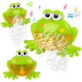 thumbnail image 4 of 2pcs Rana Linda Bañera Música Burbuja Fabricante de Soplador de Juguete con Canciones perfke Niños Bubble Maker, 4 of 9