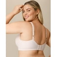 thumbnail image 3 of Playtex Full-Coverage Wireless T-Shirt Bra, Moisture-Wicking  Heirloom White 36D Women's, 3 of 3