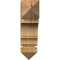 thumbnail image 2 of Ekena Millwork 4"W x 14"D x 14"H Balboa Arts & Crafts Rough Sawn Bracket, Western Red Cedar, 2 of 4