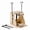 CHAIR-Beige, variant on LeisureKing Large Upholstered Pilates Wedge for Pilates Reformer, Exercise Equipment for Pilates Reformer Machine, Workout Pad for Floor Exercises, Ideal for Home Pilates and Studio Use