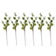 thumbnail image 1 of Kearding Rama de limón artificial decorativa ABS de 6 piezas para decoración de balcón y jardín Patrones claros y brillantes Decoración del hogar verde, 1 of 6