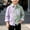 Multicolor, variant on Abtuhar Fall Turndown Collar Colorful Striped Long Sleeve Shirts for Boys and Girls Pocket Detail Fashion Casual Tops for 18 Months-7 Years