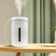 thumbnail image 4 of 1L Large Capacity Humidifier, USB Desktop, with LED Colorful Lights, for Office Bedroom Living Room, Adjustable Mist, Cool Mist, Quiet <35dB, Aroma Diffuser, Easy to Refill, 4 of 9