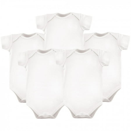 Luvable Friends Bodysuits, 5-Pack, 3-6 Months