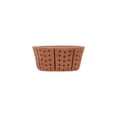 thumbnail image 3 of Foreside Home and Garden Black Natural Terracotta Hand Painted Pattern Planter, 3 of 5