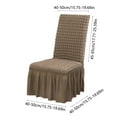 thumbnail image 2 of Jubipavy Bubble Group Chair Cover Four Season All Inclusive Elastic Fabric Dining Chair Cover Dining Room And Study Dirty Proof Chair Cover, 2 of 6