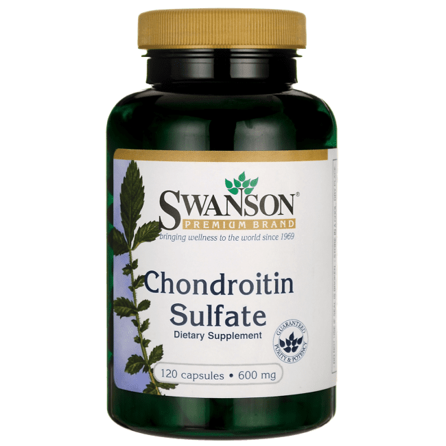 Swanson Chondroitin Sulfate 600 mg 120 Capsules