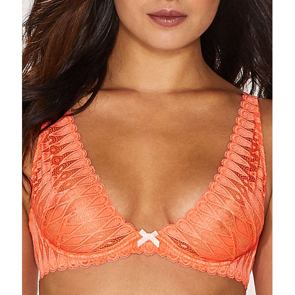 Heidi Klum Intimates Womens Dreamtime Lace Plunge Bra Style-H20-1224