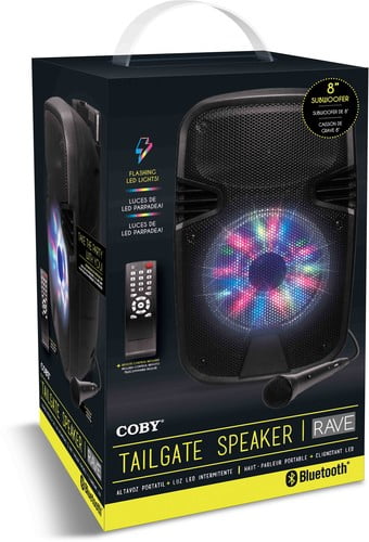 coby 1400w party speaker