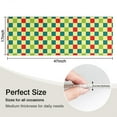 thumbnail image 5 of Multi Color Checkerboard Checkered Pattern Kitchen Rug Mat,Kitchen Runner Rugs Non Skid Washable,Decorative Kitchen Floor Mats for Kitchen,Sink,Laundry,17"X47", 5 of 5