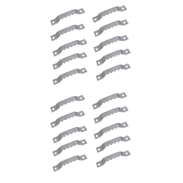 Eigraketly 10 Uds. Colgador de marco de imagen de diente de sierra, gancho colgante impermeable portátil, ganchos de de sierra para Type2 NO2