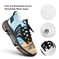 thumbnail image 4 of Seashell On The Beach Breathable Sneakers Women Shoes Spring Light Flats Male Lace-up Walking Footwear, 4 of 8