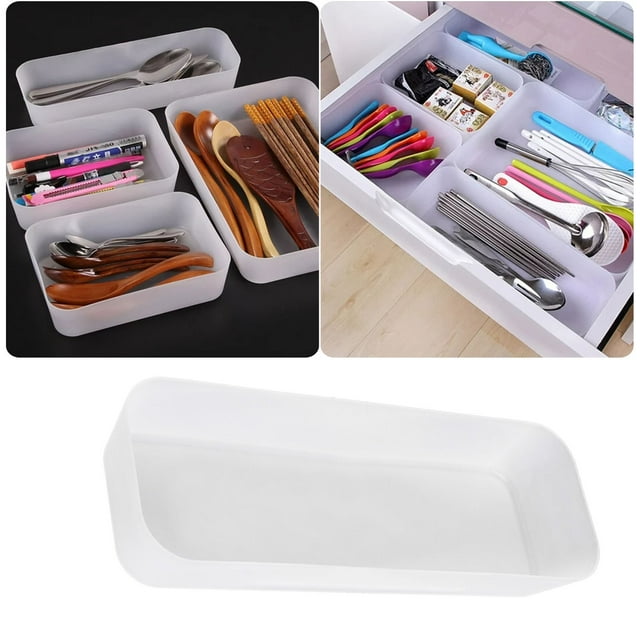 Organisateur Extensible pour Tiroir de Cuisine Porte-Ustensiles Plateau à Couverts Solution de Rangement pour Vaisselle pour un Agencement Efficace des Textiles de Maison
