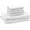 Percale White - 18" Pocket, variant on Percale 1000 Thread Count California King Size Sheets 100% Egyptian Cotton 6 PC Sheet Set, Crisp & Cool Percale Weave, Fits Upto 24 Inch EXTRA DEEP POCKET - White
