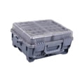 thumbnail image 4 of Caja de pesca Caja de accesorio de pesca resistente para acampar agua dulce de agua salada Gris, 4 of 8