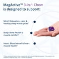 thumbnail image 3 of Metagenics MagActive Magnesium Glycinate 3-in-1 Chew, 120 Chews, 3 of 7