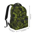 thumbnail image 2 of Fotbe Tropical Palm Leaves Fern Leaf Pattern Casual Backpack for School, Travel, and Outdoor Activities - Durable, Lightweight, and Comfortable, 2 of 5