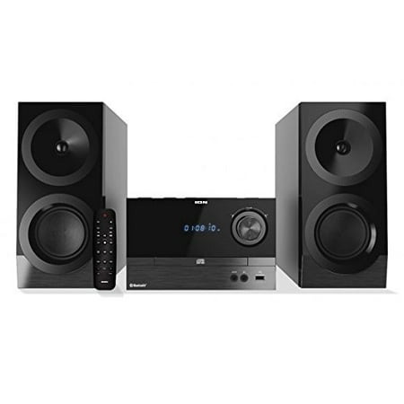 ION Audio Compact Shelf System iAS01 | All-In-One Hi-Fi CD/FM Stereo System with Bluetooth