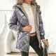 thumbnail image 1 of Ailaofu Zip Up Hoodie Women Long Sleeve Hoodies Winter Fleece Hooded Sweatshirt Jackets, 1 of 7