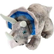 Wild Republic Triceratops Plush, Dinosaur Stuffed Animal, Plush Toy, Gifts for Kids, Dinosauria 10 Inches