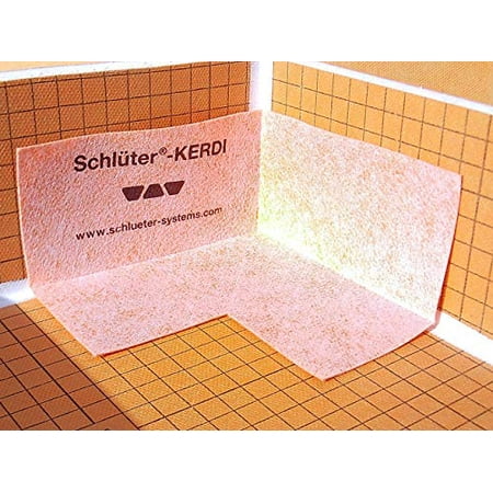 

Schluter Systems Kereck/fi 2 Kerdi Inside Waterproofing Corner 4 Mil Thickness Pack of 2