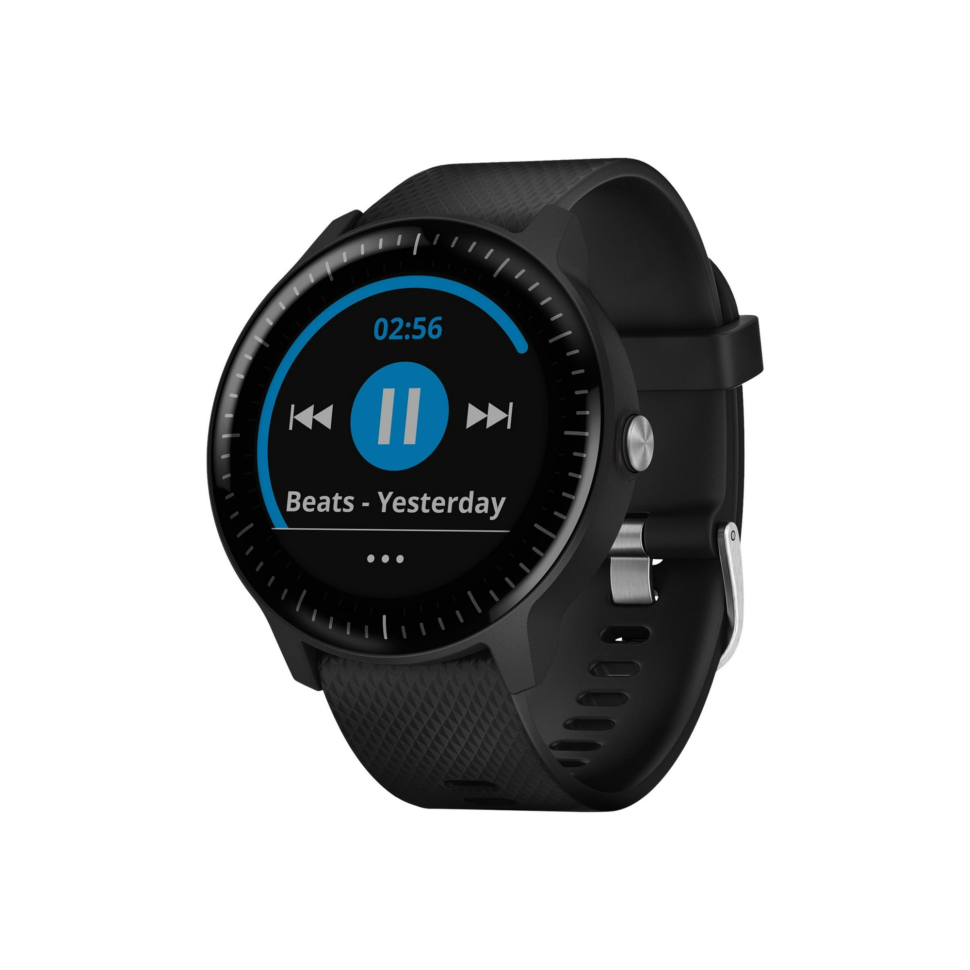 Garmin v������voactive 3 Music - Black - smart watch with band - silicone - black - wrist size: 5 in - 8.03 in - display 1.2" ANT+/ANT - 1.52 oz | Walmart Canada