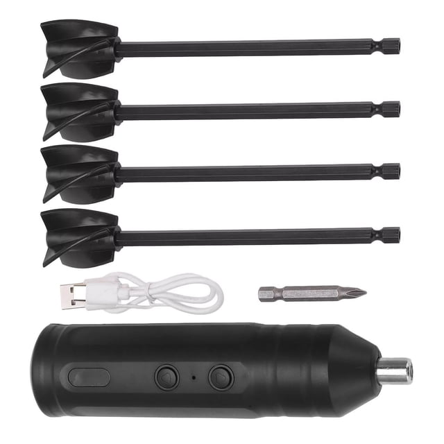 Rechargeable Epoxy Resin Blender for Handmade Arts, Easy-Clean Paddle, Long Battery Life