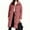 Pink, variant on Women's Fuzzy Long Coat Plush Lapel Collar Button Front Warm Sherpa Jacket Outerwear for Fall and Winter Fashion