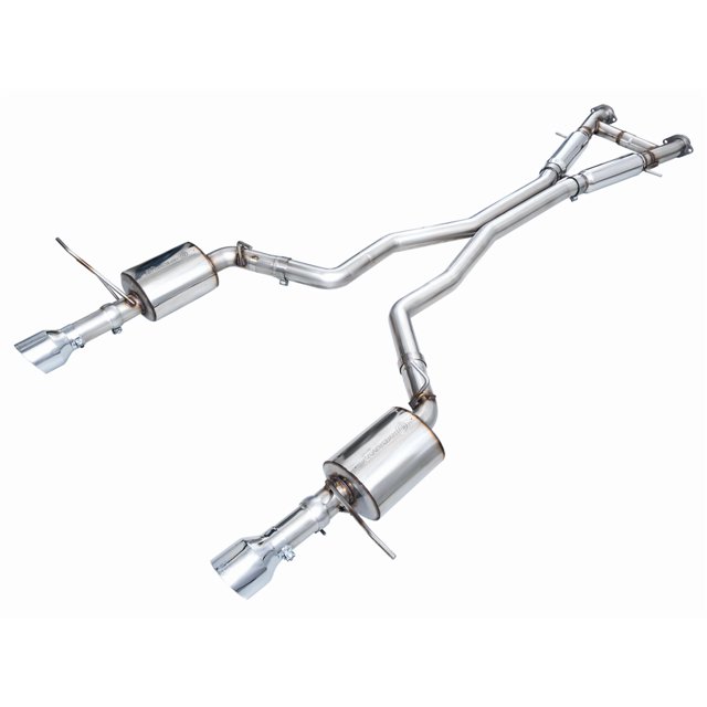 Fits 2018-2023 Dodge Durango AWE Tuning Exhaust System Kit 3015-32952 Touring Edition Cat-Back System; Stainless Steel; With Muffler; Dual Exhaust With Dual Outlet; Rear Exit